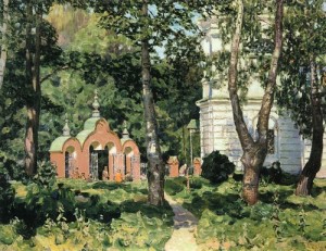 Святые врата храа в Демьяново. Ап.М. Васнецов