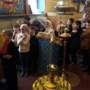 Участие в богослужении.